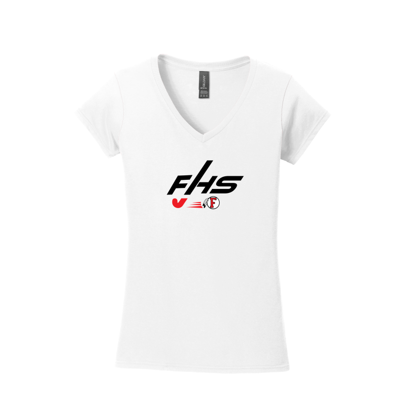 FHS Field Hockey- Women's V-Neck Shirt
