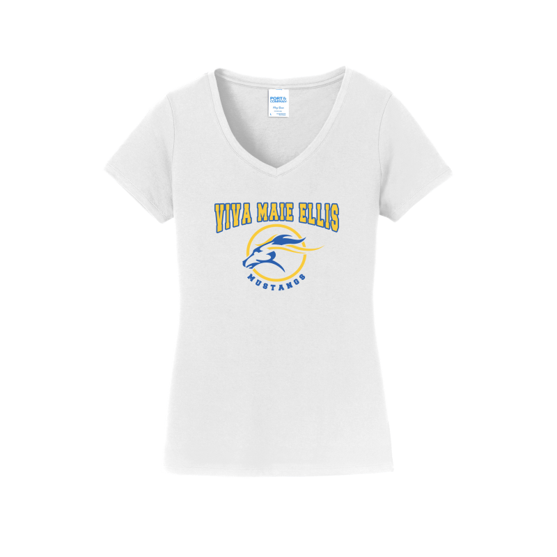 Women's V-Neck-Viva Maie Ellis Women