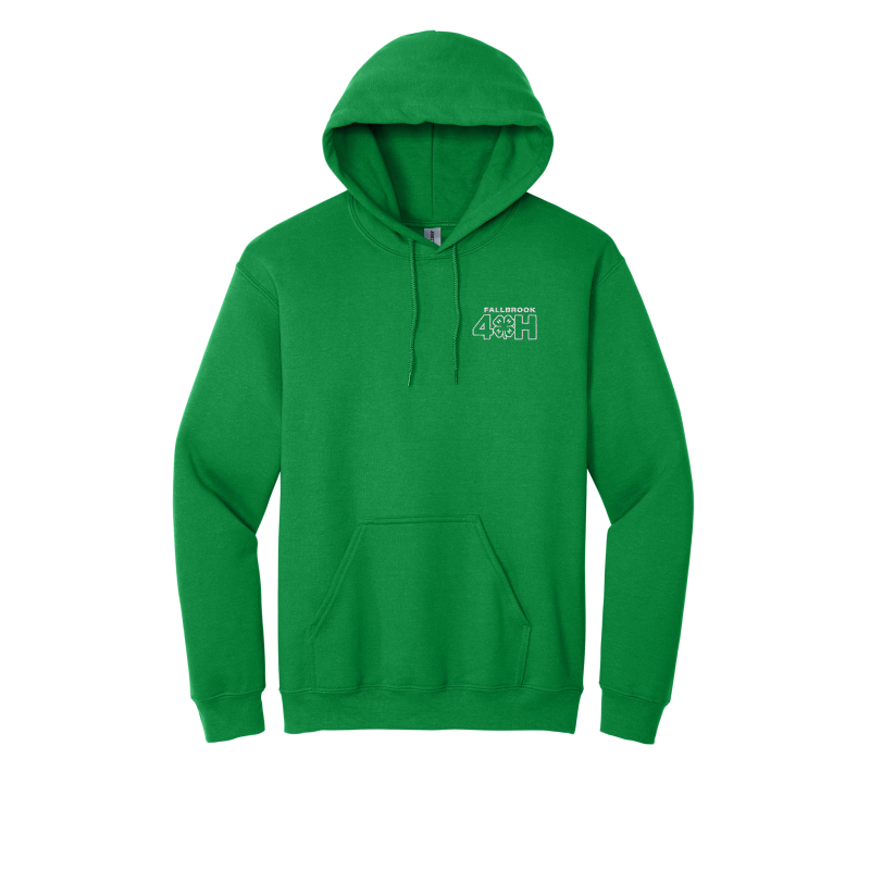 Embroidered 4H ADULT Hoodie (No back design)