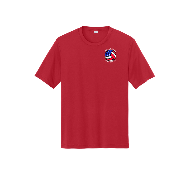 American Flag Volleyball- Unisex Dri Fit Shirt