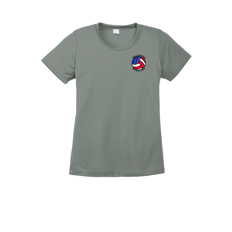 American Flag Volleyball - Ladies Dri Fit Shirt