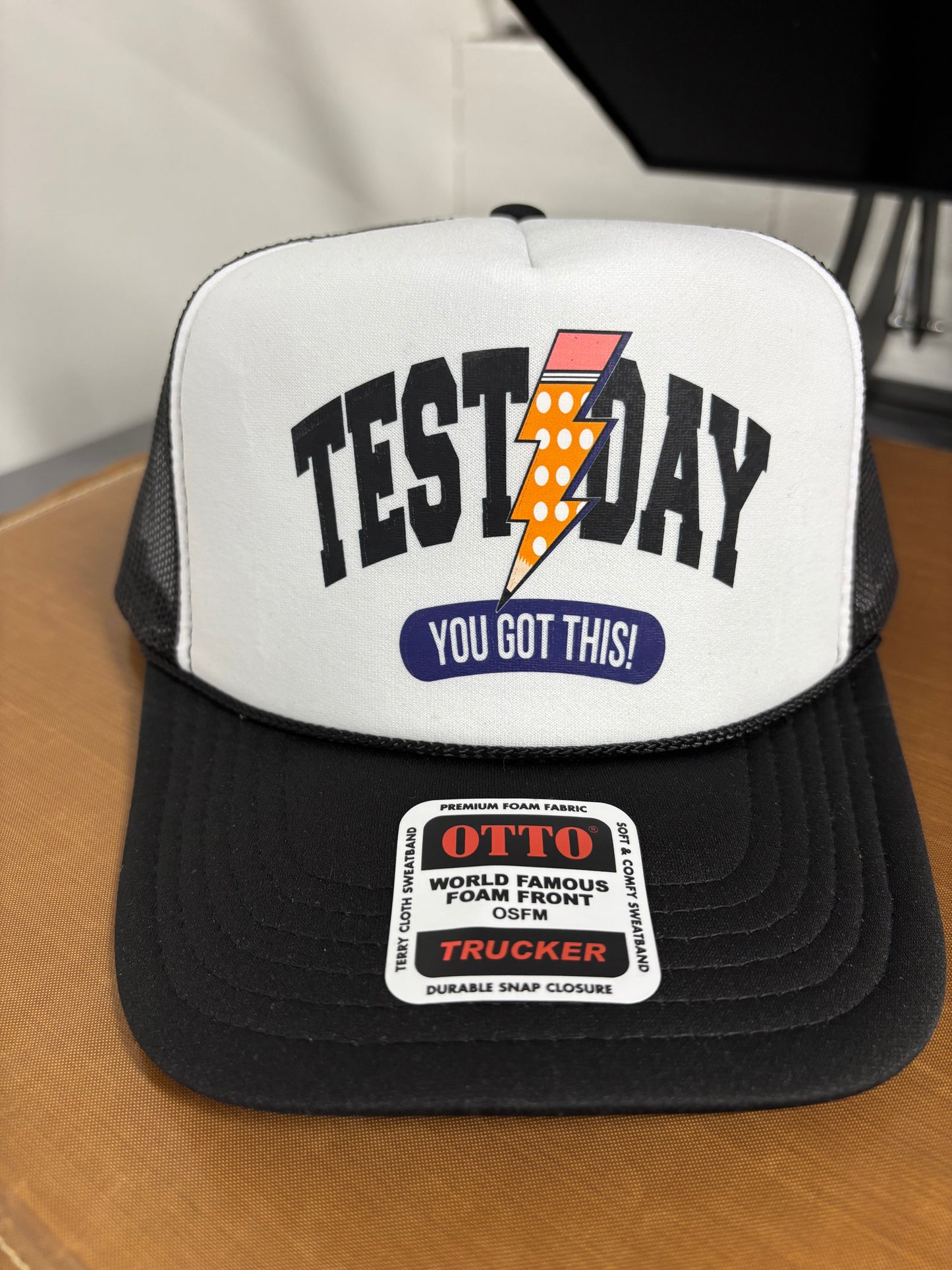 Test Day - Foam Trucker Hat (Maie Ellis)