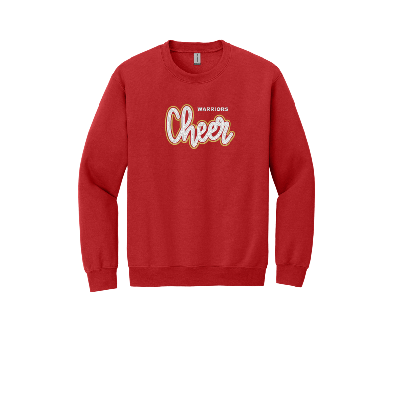 Embroidered Glitter Cheer Applique YOUTH Sweatshirt -Local Pick Up/Delivery