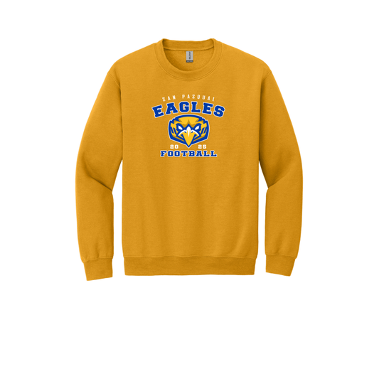 San Pasqual Forward Eagle Design - Crewneck Sweatshirt