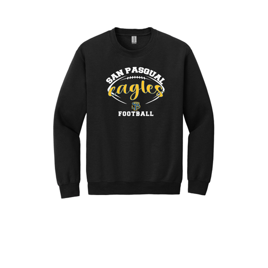 San Pasqual SP Script Football Design - Crewneck Sweatshirt