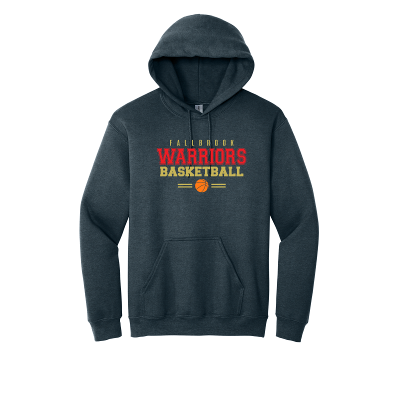 Fallbrook Warriors Basketball -YOUTH Unisex Hoodie