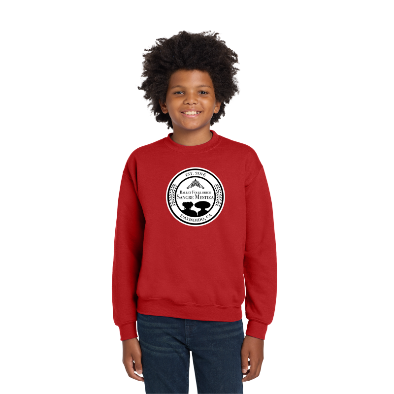 Ballet Folklorico Sangre Mestiza YOUTH Crewneck Sweatshirt