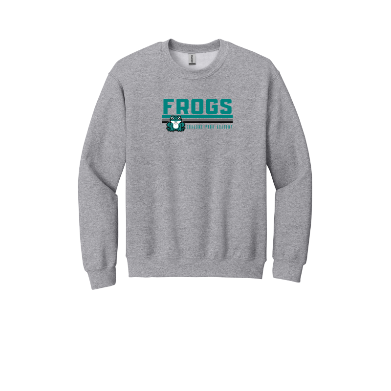 Stripe Frogs Design-YOUTH Crewneck Sweatshirt