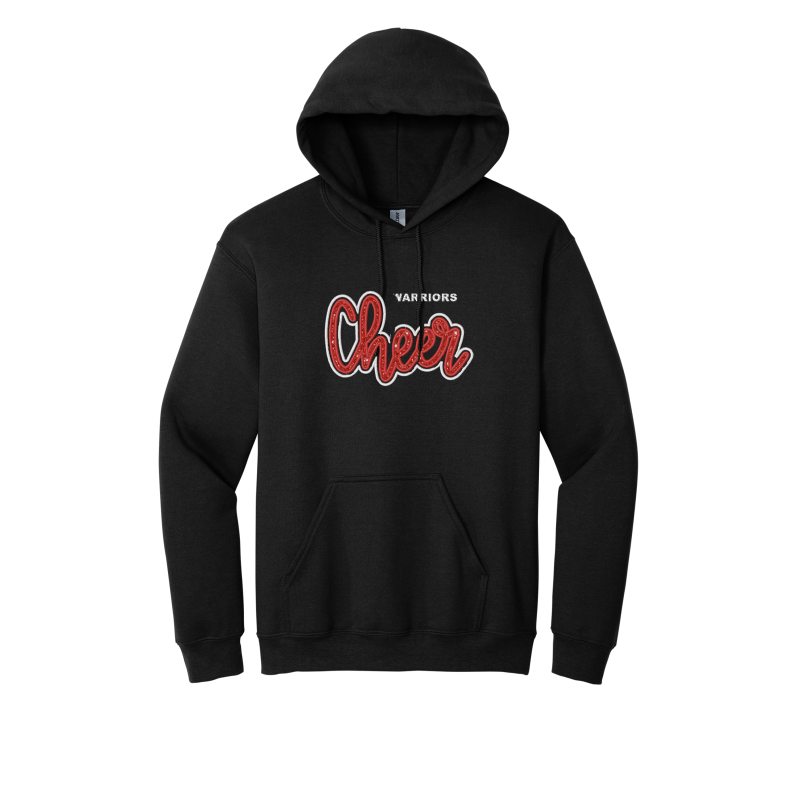 Embroidered Glitter Cheer Applique YOUTH Sweatshirt -Local Pick Up/Delivery
