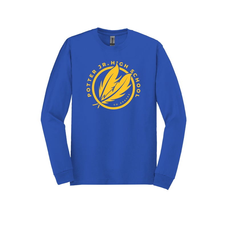 Potter Jr. High ADULT Long Sleeve Shirt