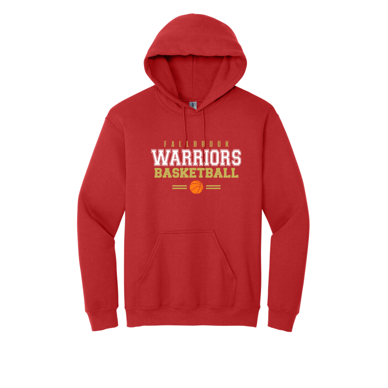 Fallbrook Warriors Basketball -YOUTH Unisex Hoodie