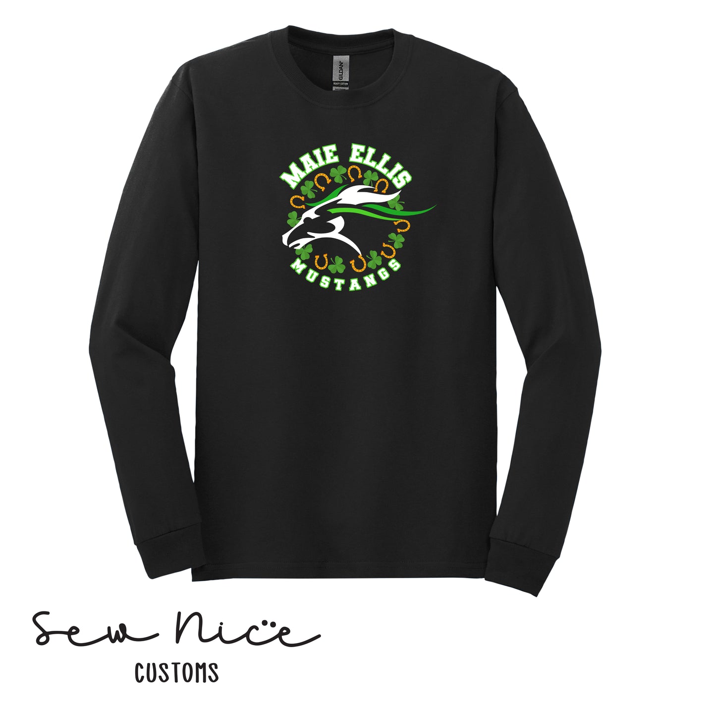 Maie Ellis St. Patrick's Day Long Sleeve Shirt