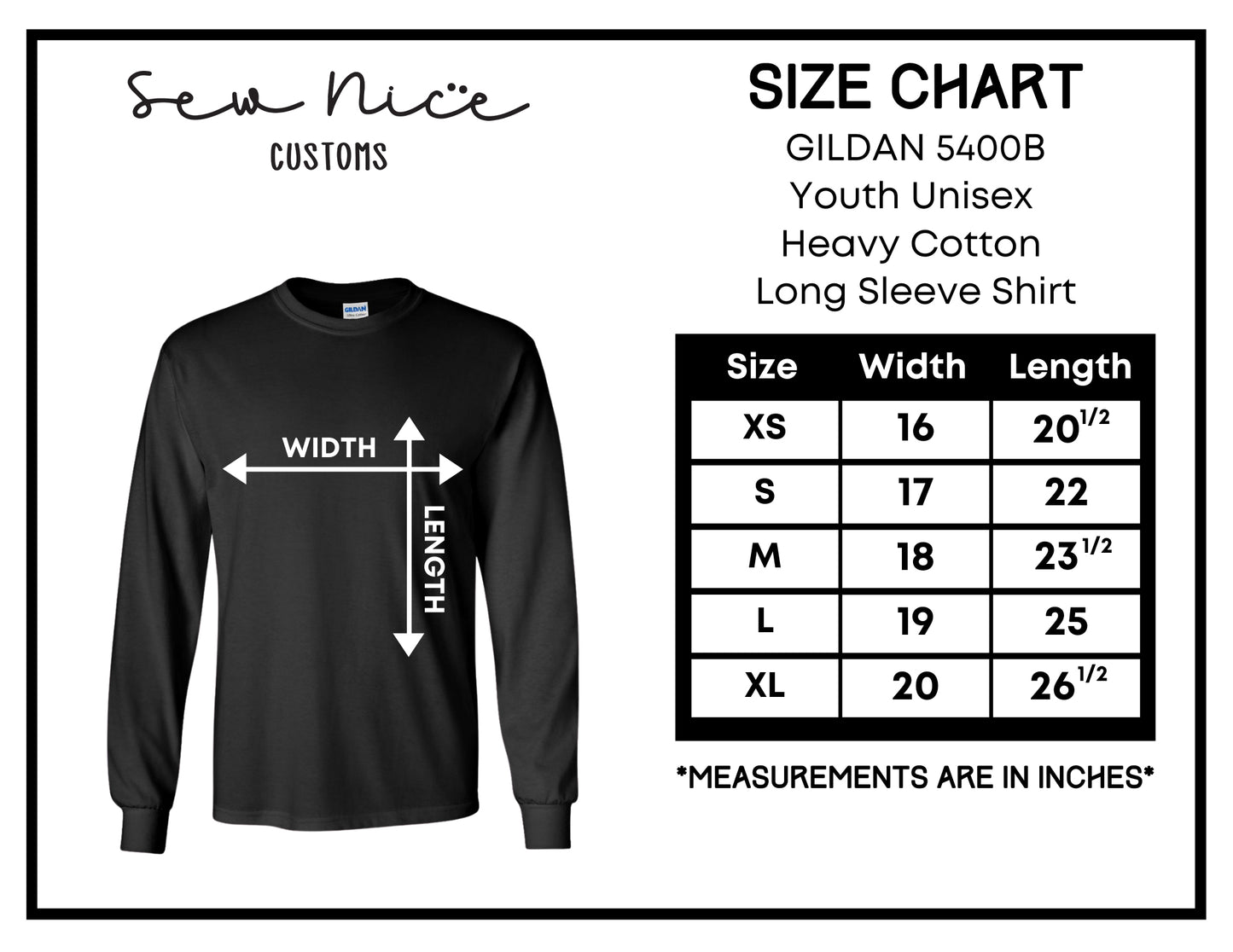Vallecitos Logo-Unisex Adult/Youth Long Sleeve Shirt