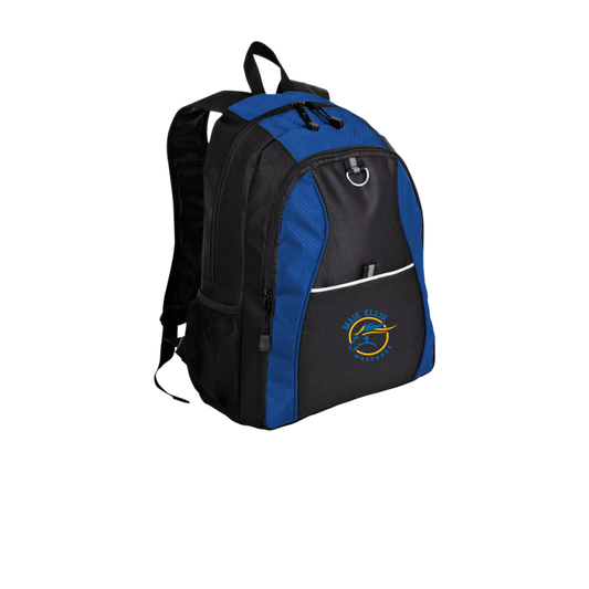 Embroidered Maie Ellis Honeycomb Backpack