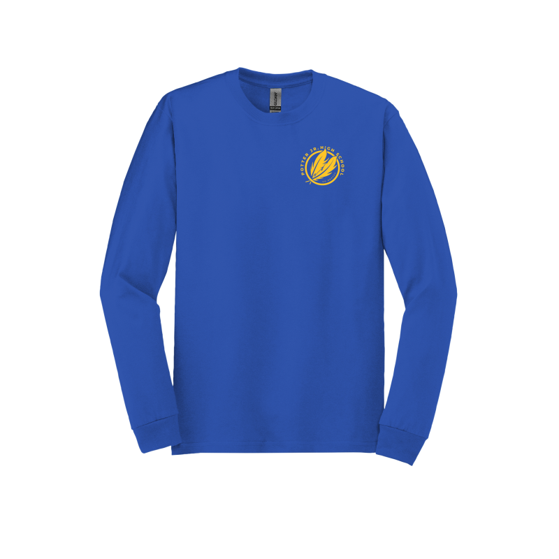 Potter Jr. High YOUTH LEFT CHEST ONLY- Long Sleeve Shirt