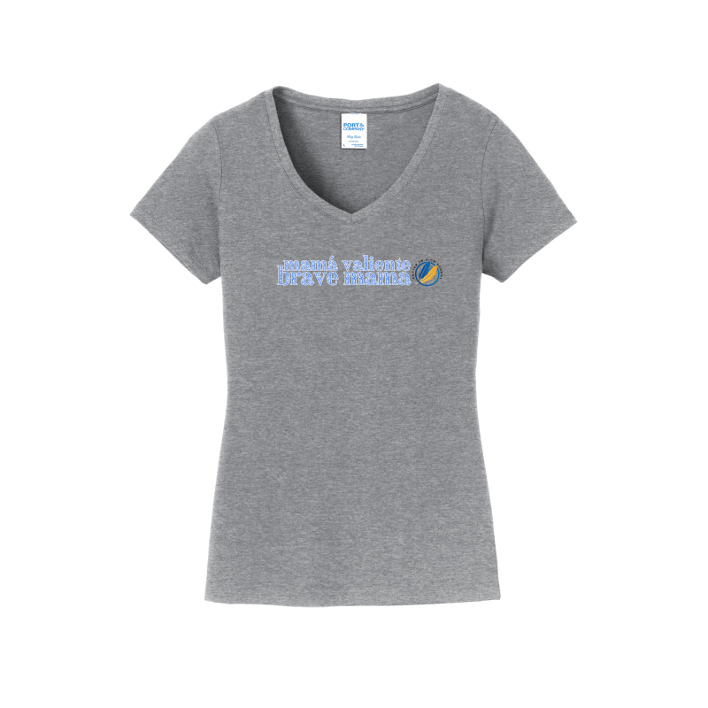 Potter- Mama Valiente - Women's V-Neck Shirt