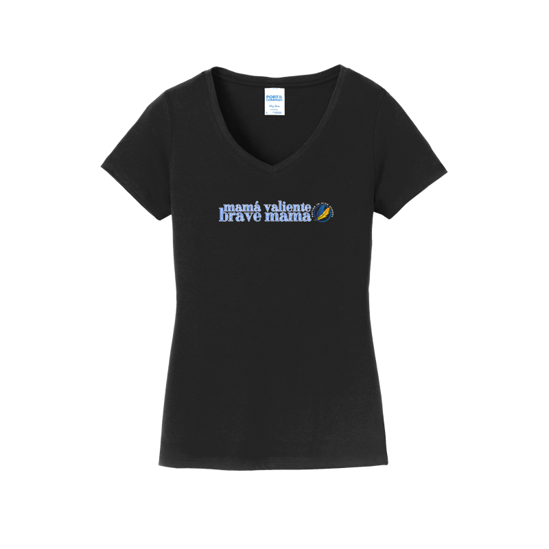 Potter- Mama Valiente - Women's V-Neck Shirt