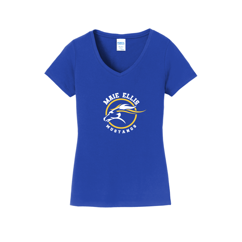 Women's V-Neck Ellis Logo Shirt