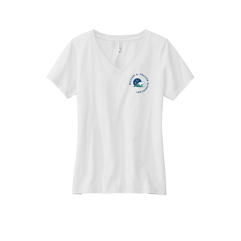 Frazier Women's LEFT CHEST ONLY- V-Neck Shirt