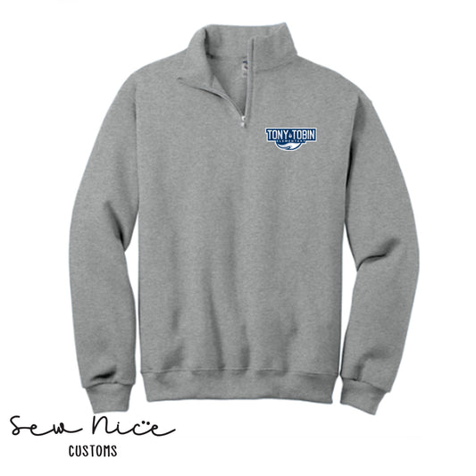 Embroidered Tony Tobin- Unisex Adult 1/4 Zip