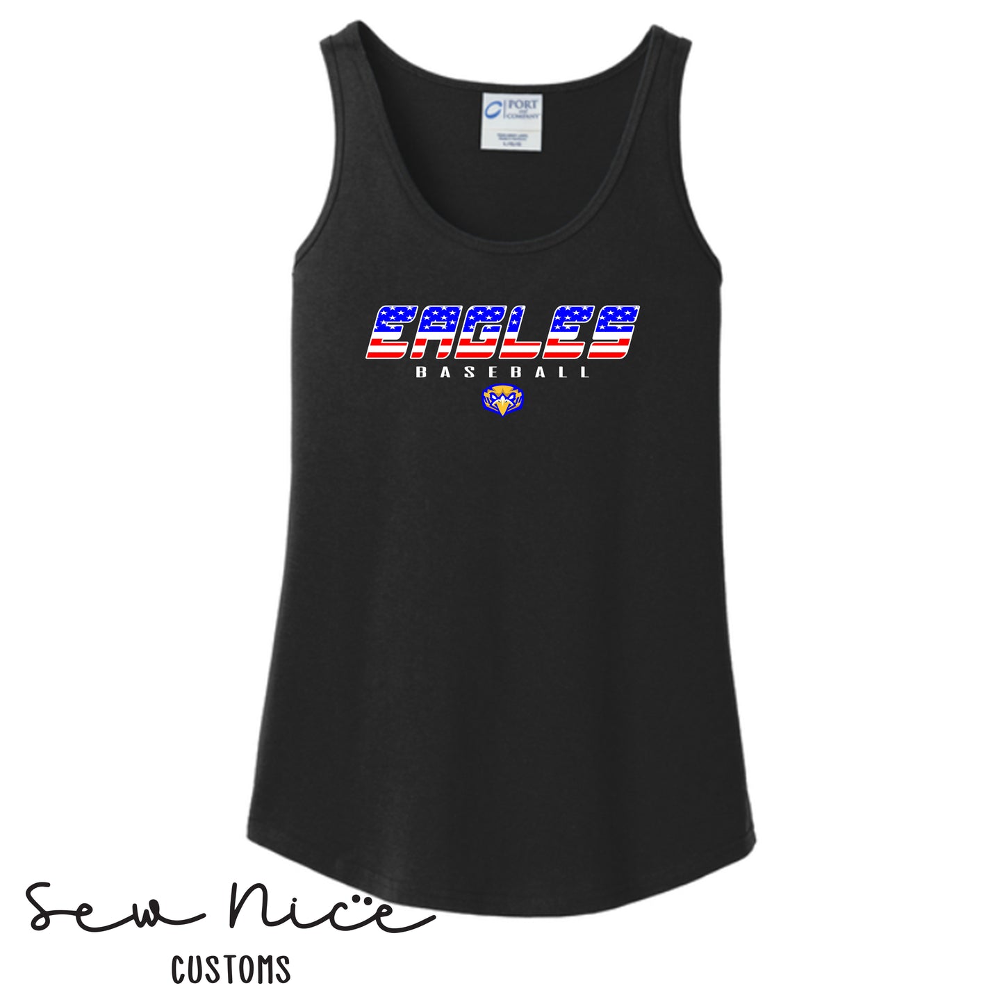 Sp American Flag Women's Tank Top