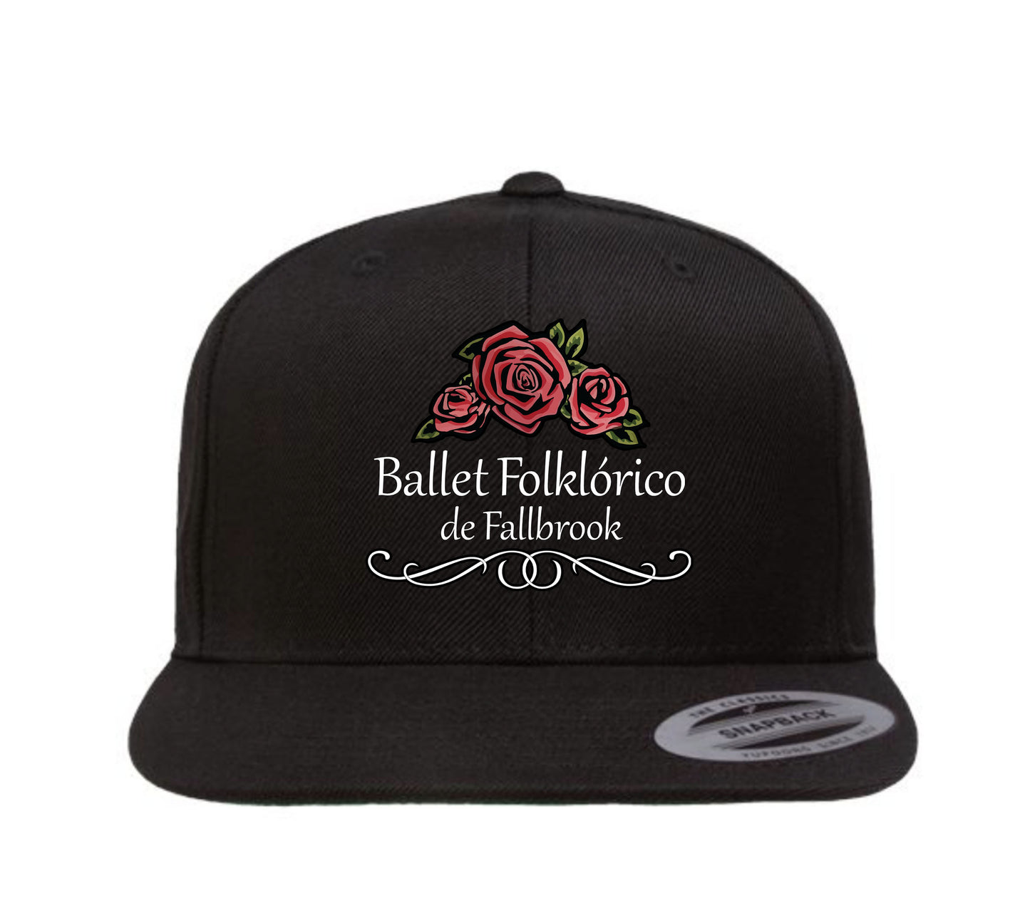 Ballet Folklórico de Fallbrook Embroidered FLAT BILL Hat