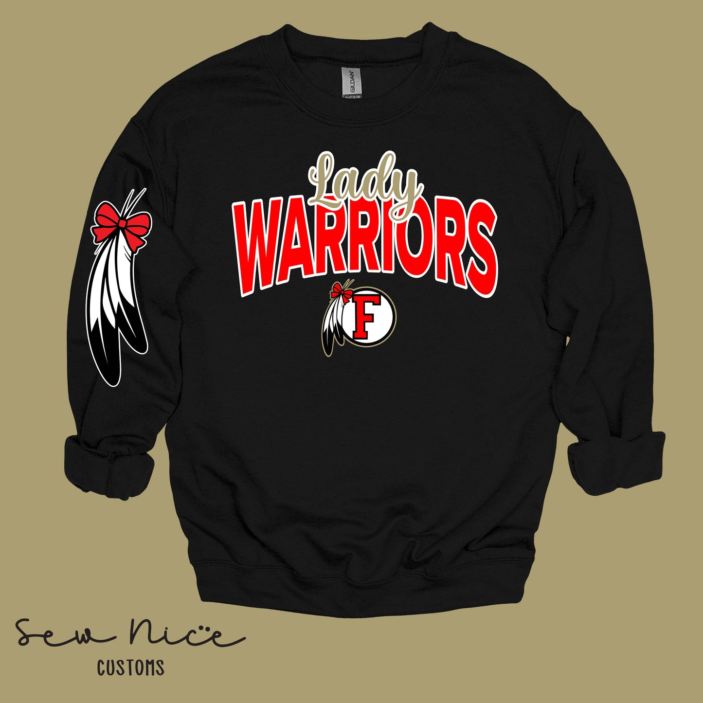 Lady Warriors - Crewneck Sweatshirt