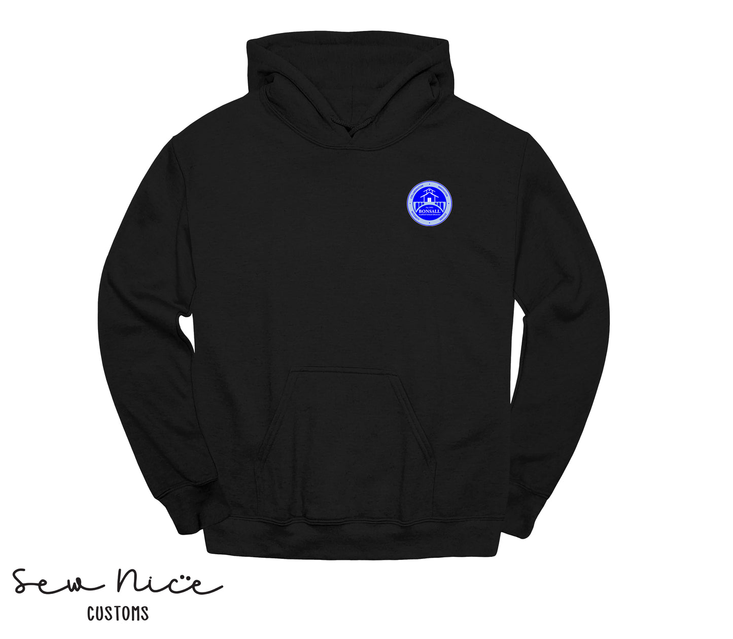 Bonsall District Logo Unisex Adult Hoodie