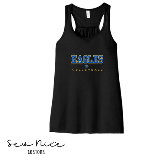 SP Eagles Volleyball Ladies Bella Canvas Flowy Tank
