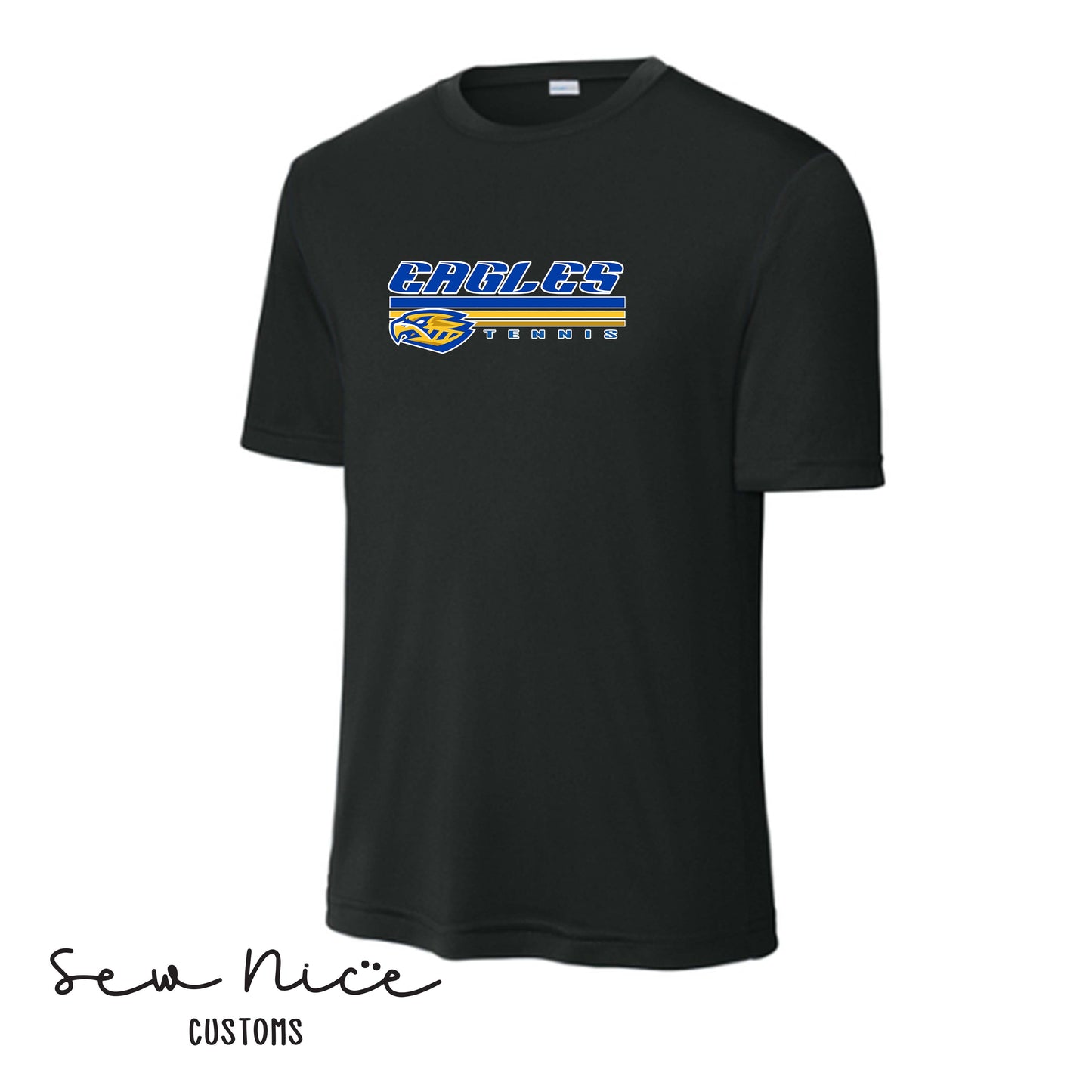 SP Eagles Lines- Tennis-Unisex Adult/Youth Dri Fit Shirt