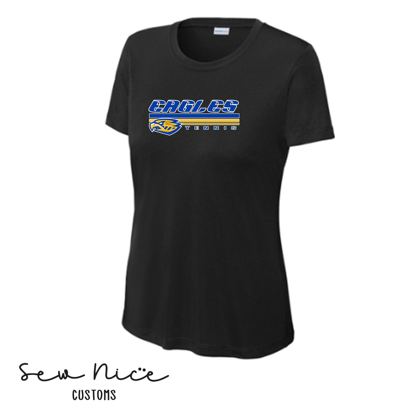 SP Eagles Lines- Tennis- Ladies Dri Fit Shirt