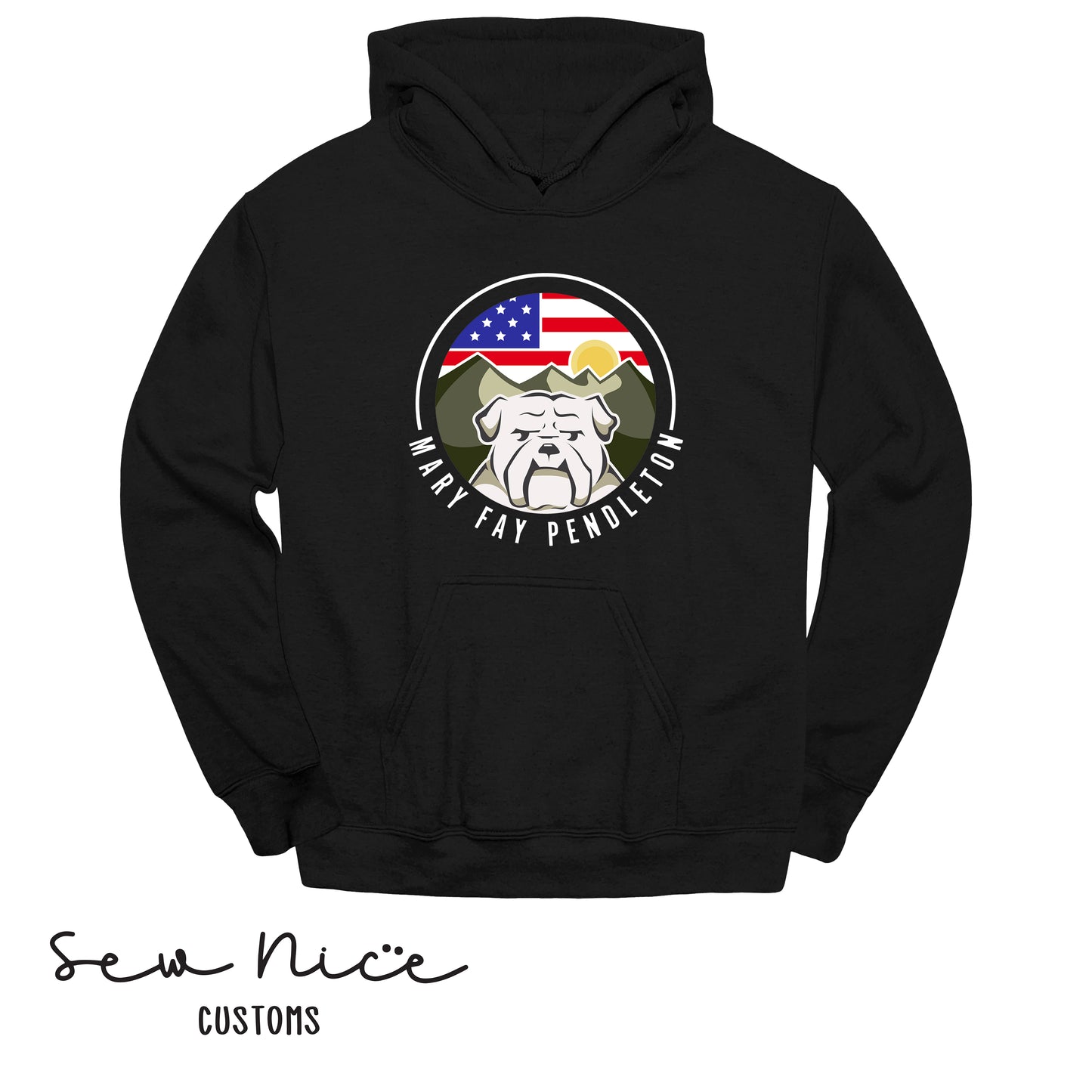 YOUTH-Mary Fay Logo Hoodie