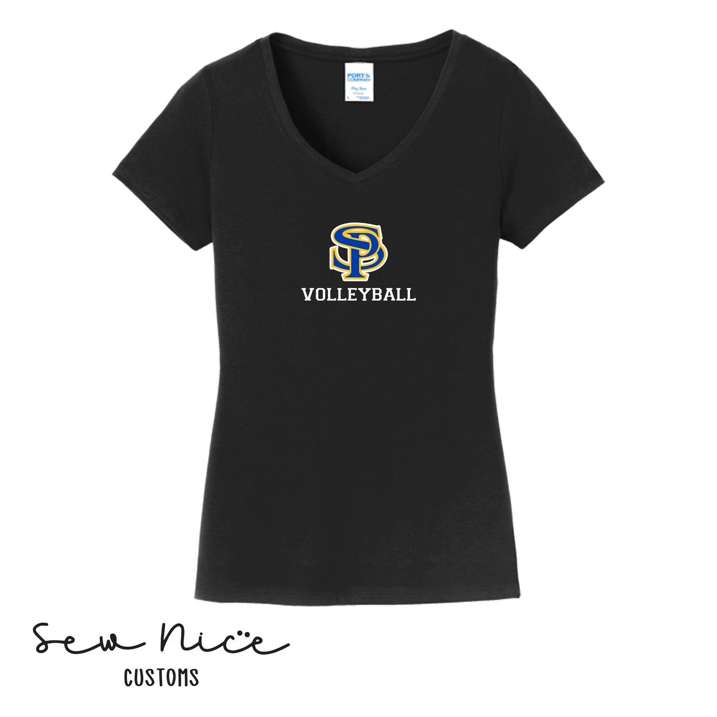 SP Volleyball Ladies V-Neck Shirt