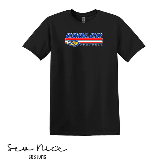 SP American Flag Eagles- Unisex Adult/Youth T-Shirt