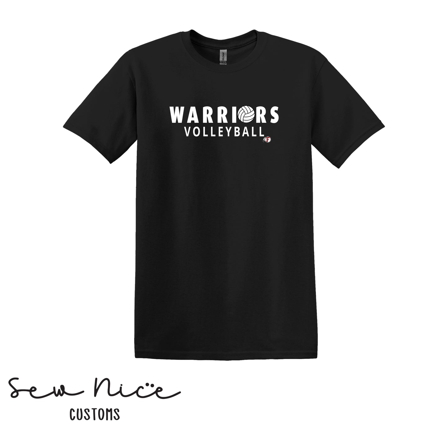 Warriors Ball Volleyball- Unisex Adult/Youth T-Shirt