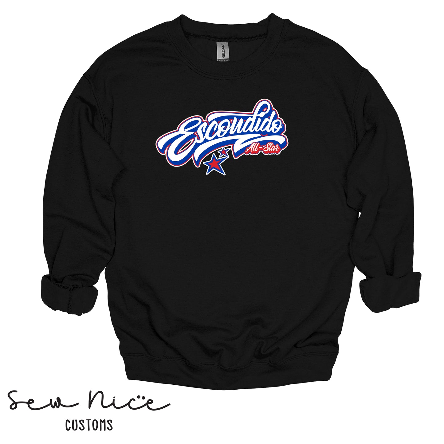 Escondido Script Logo- Unisex Crewneck Sweatshirt