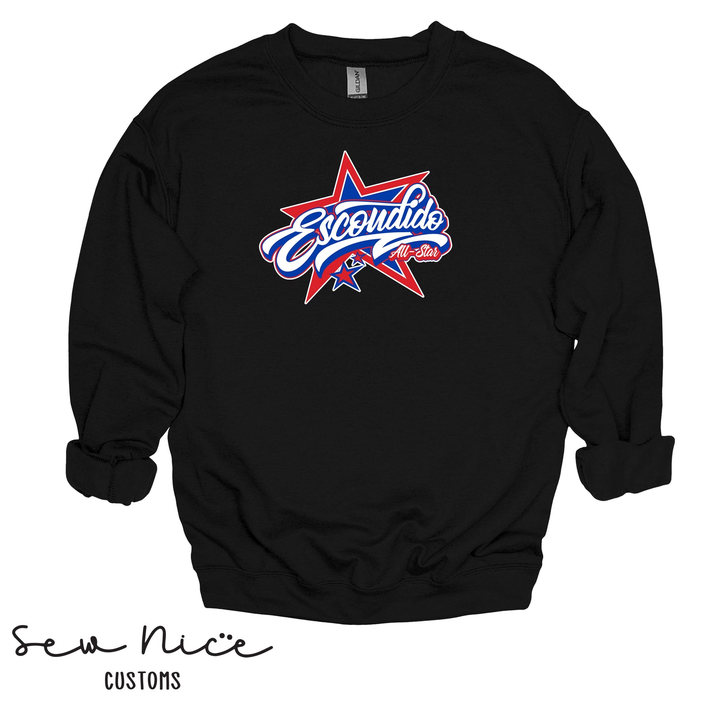 Escondido Star Logo- Unisex Crewneck Sweatshirt