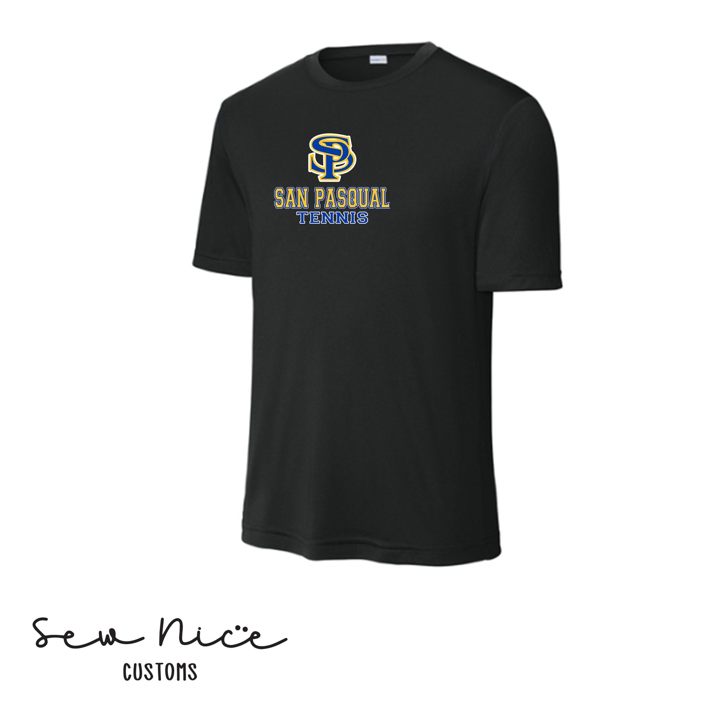 SP San Pasqual Tennis- Unisex Adult/Youth Dri Fit Shirt