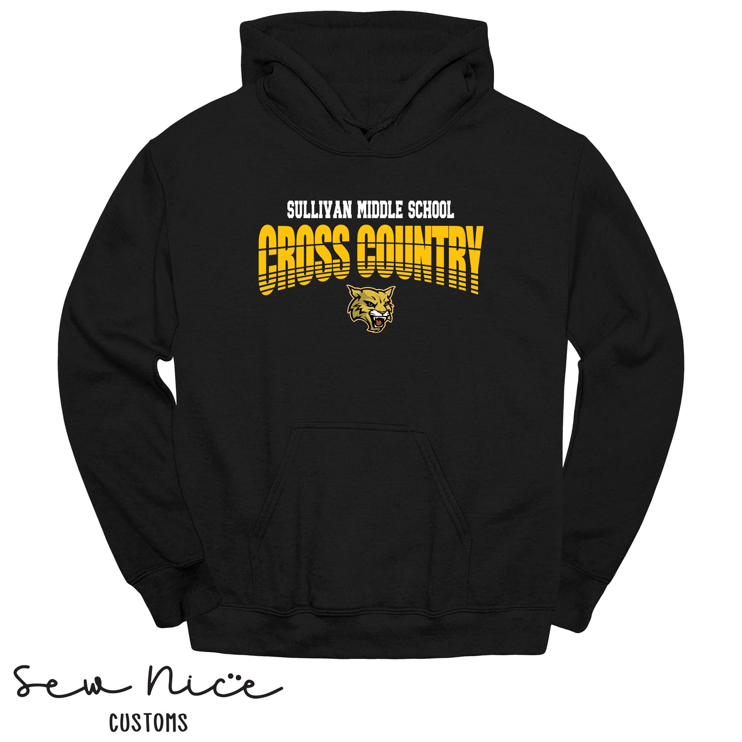 Sullivan Cross Country Mascot- Unisex Adult/Youth Hoodie