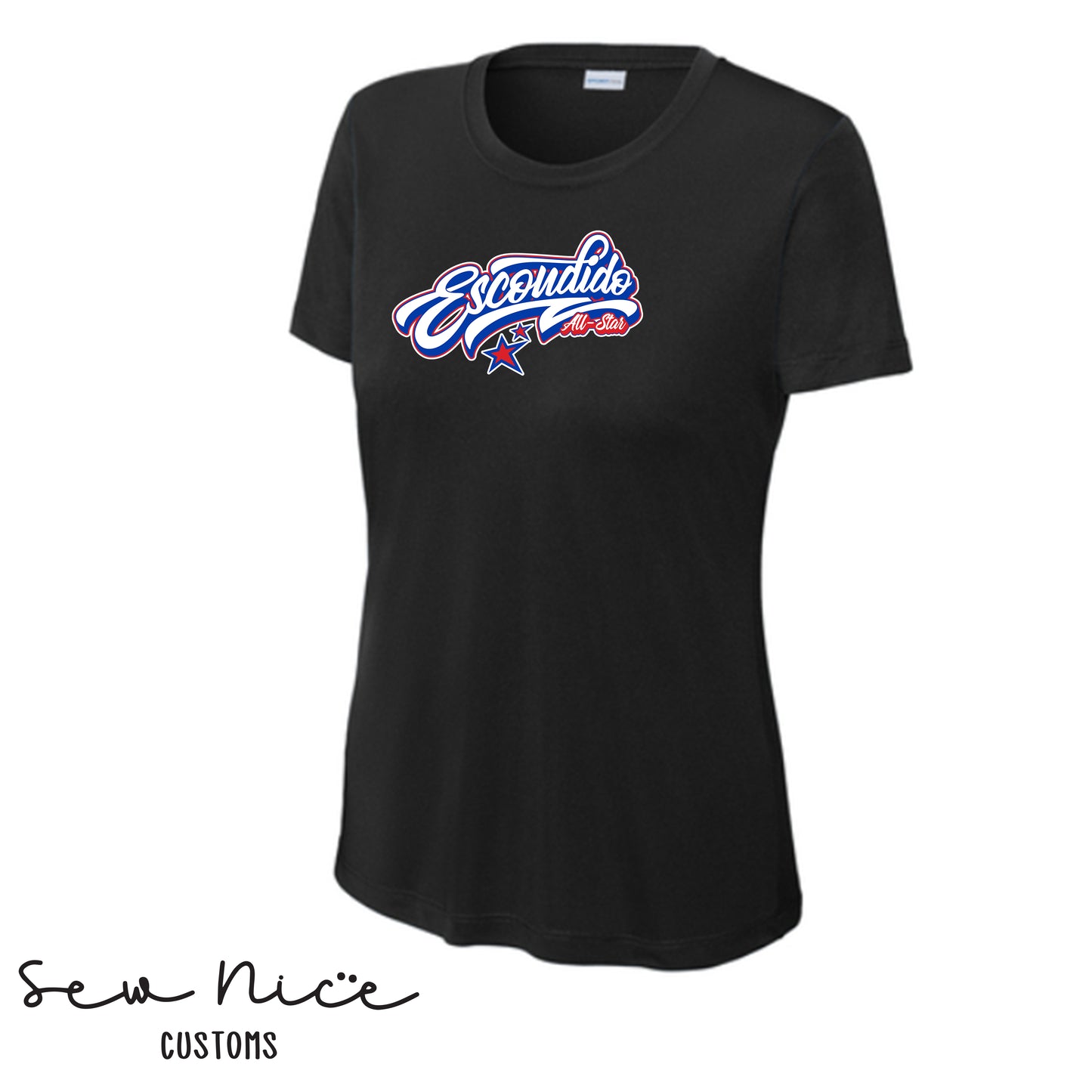Escondido Script Logo- Ladies Dri Fit Shirt