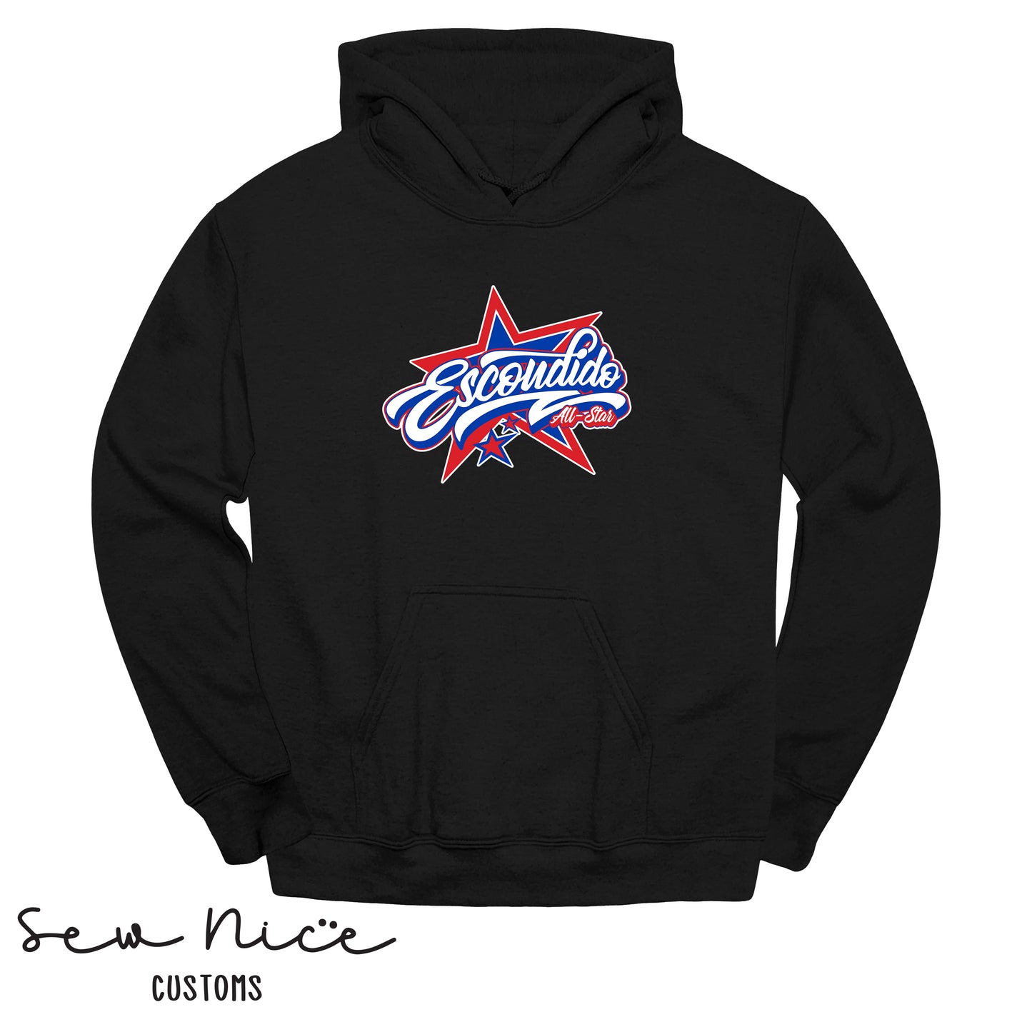 Escondido Star Logo- Unisex Hoodie