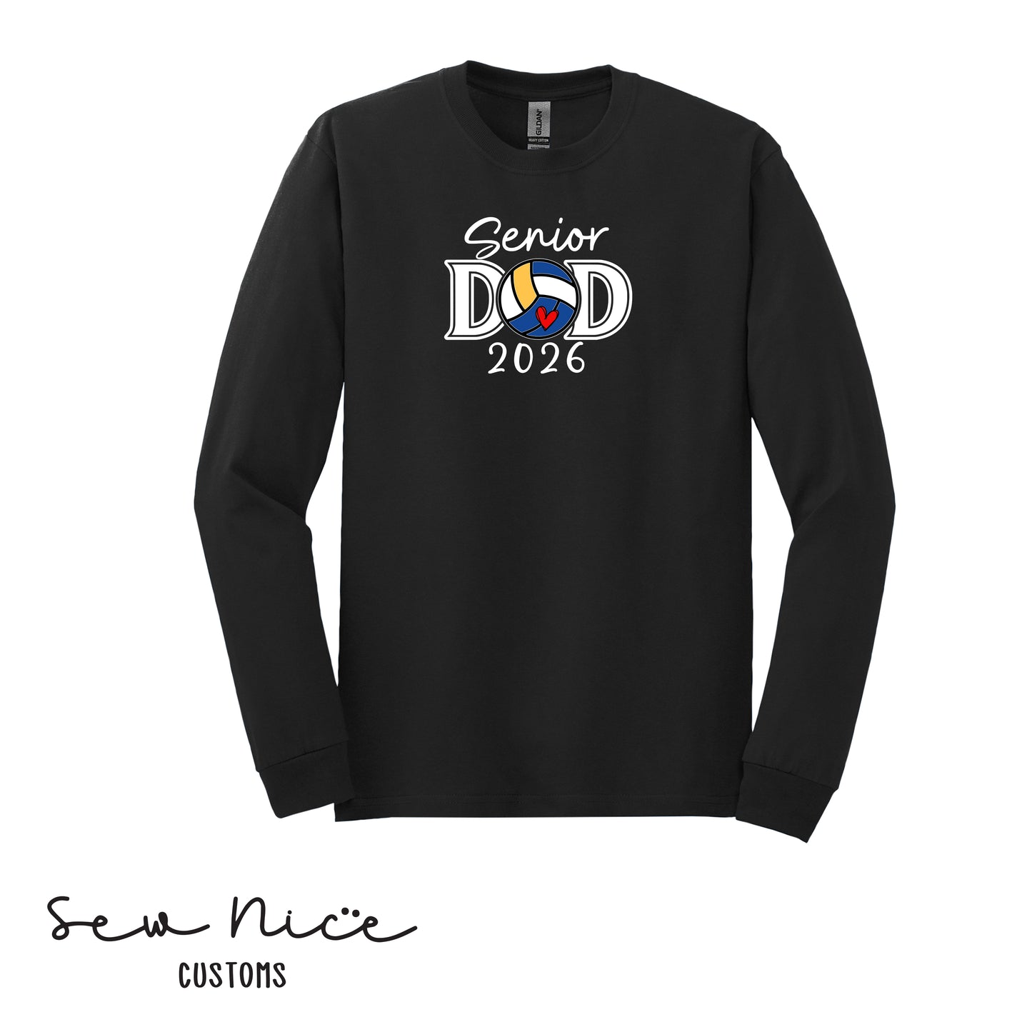 SP Senior DAD 2026 Adult Unisex Long Sleeve Shirt