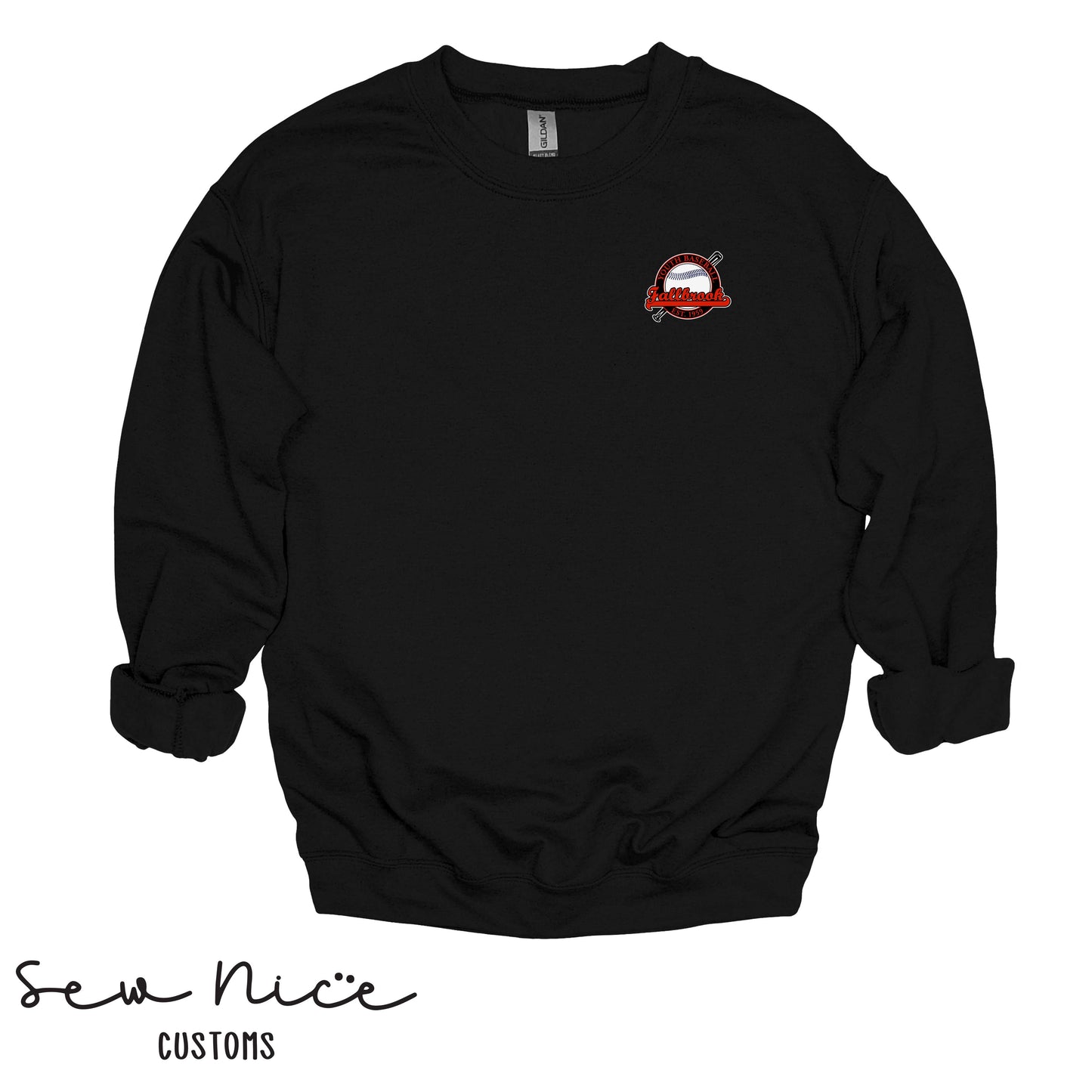 FYB Embroidered Left Chest Unisex Sweatshirt