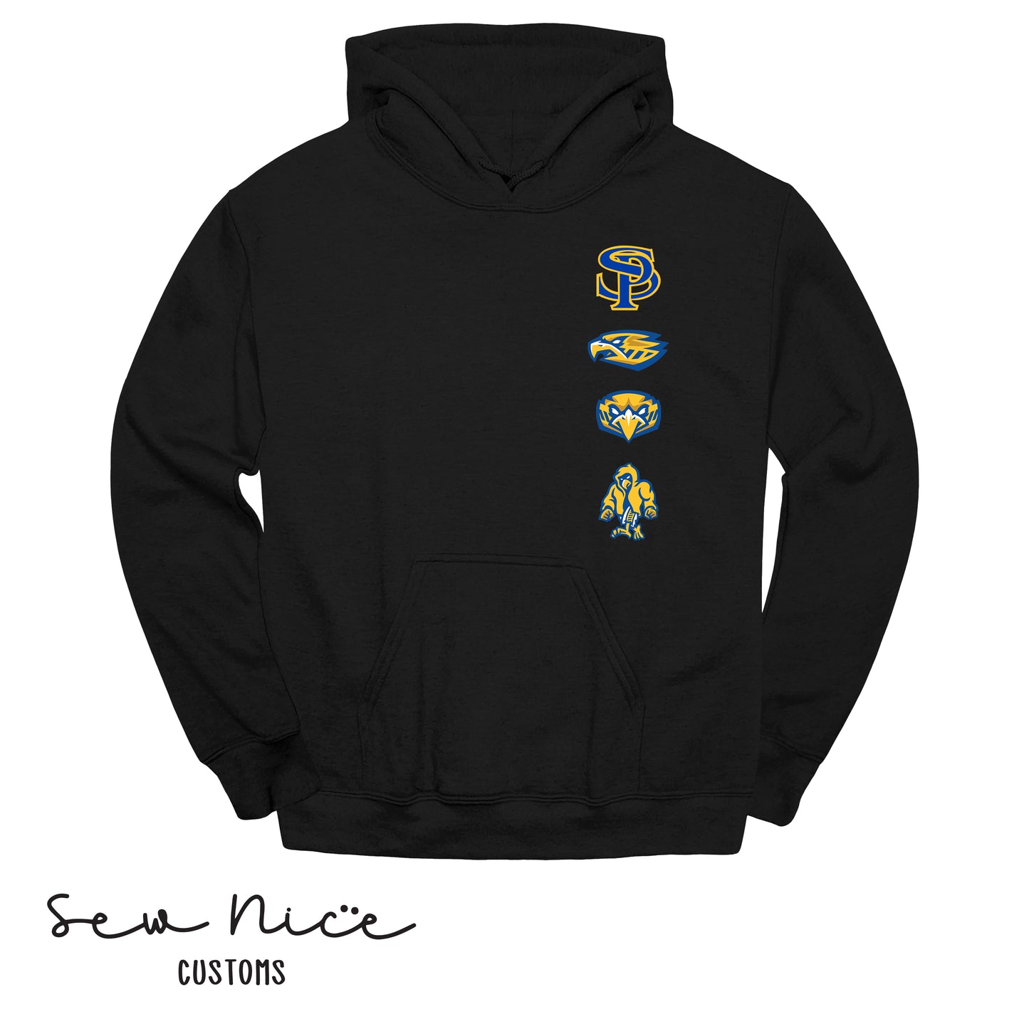 SP Row Log0- Unisex Adult/Youth Hoodie