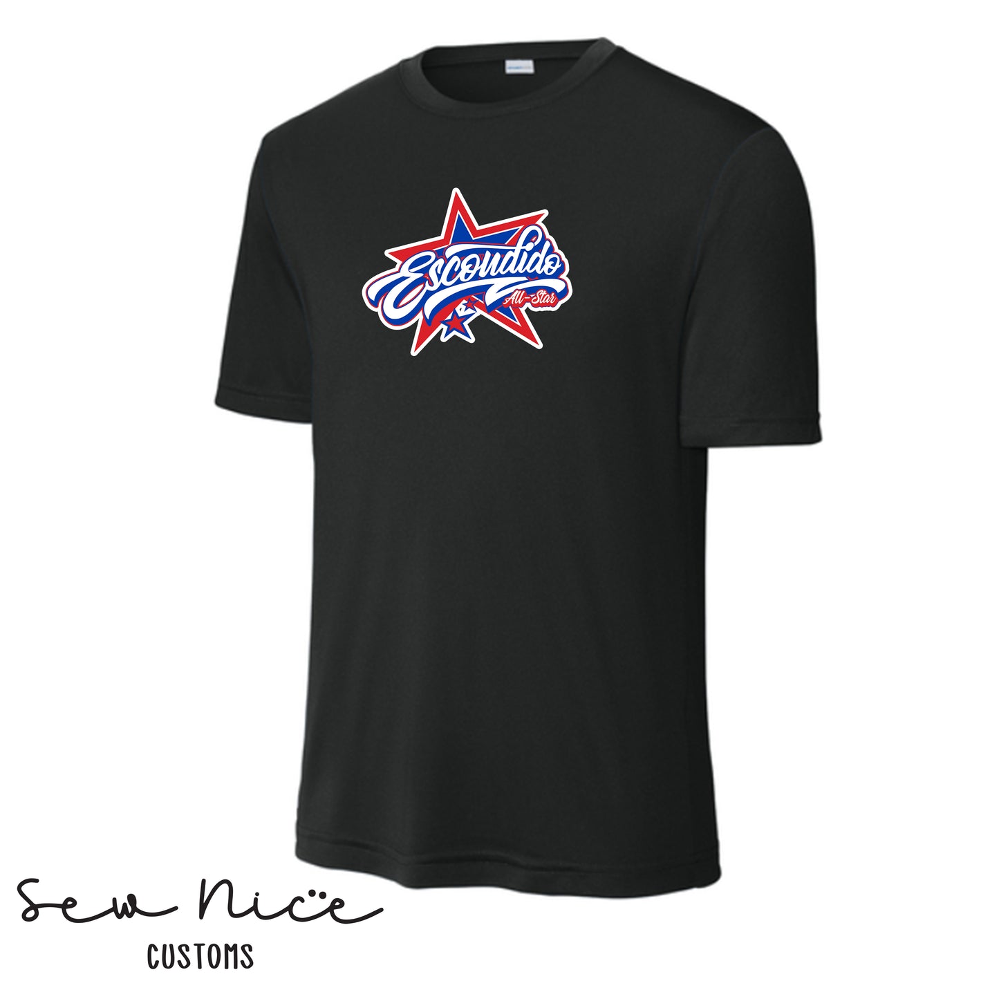 Escondido Star Logo Design- Unisex Dri Fit Shirt