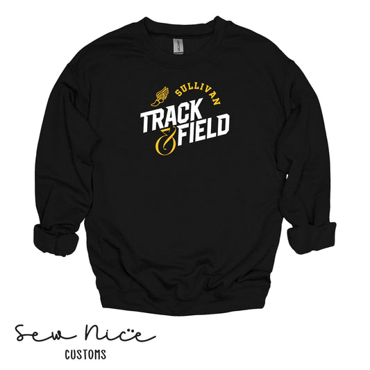 Sullivan Track & Field-Adult Crewneck Sweatshirt