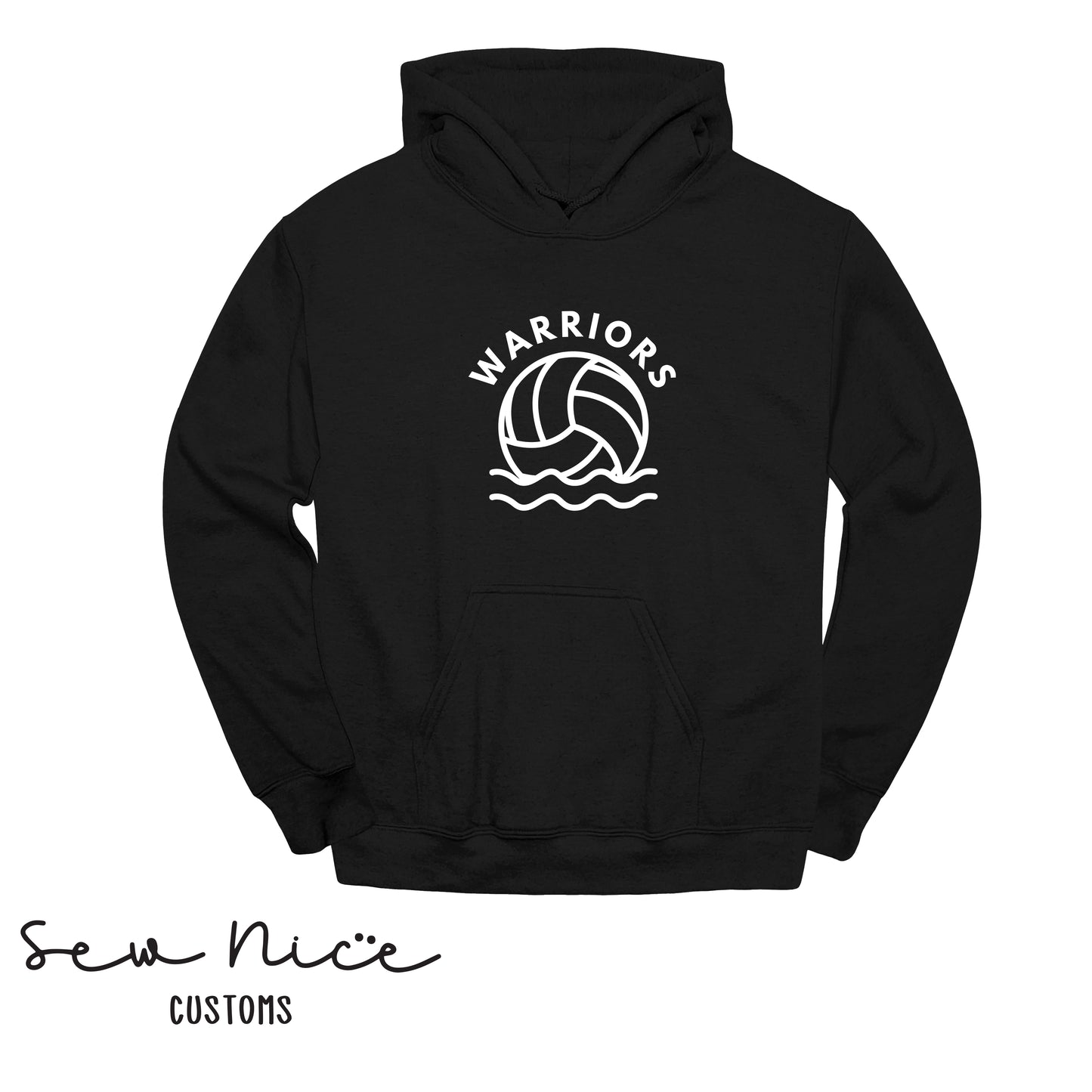 WARRIORS FHS Water Polo- Unisex Adult/Youth Hoodie
