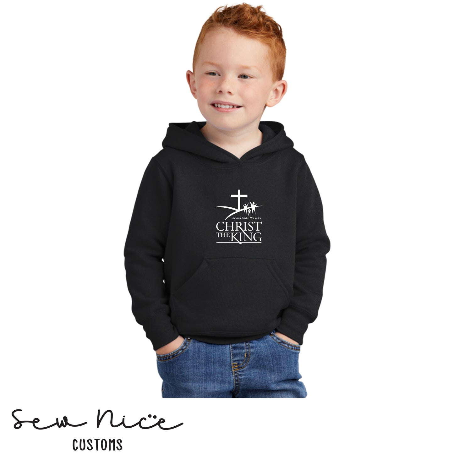 Christ The King Logo- TODDLER Hoodie