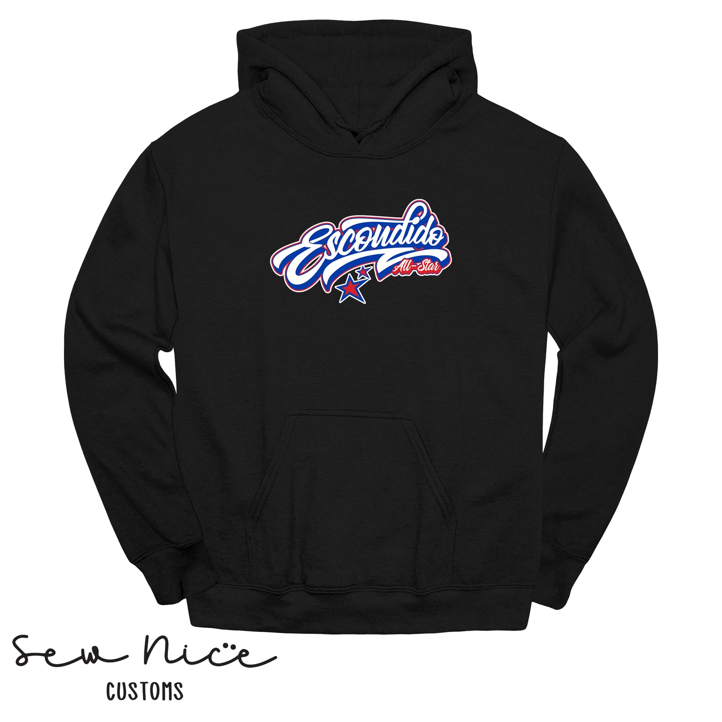 Escondido Script Logo- Unisex Hoodie