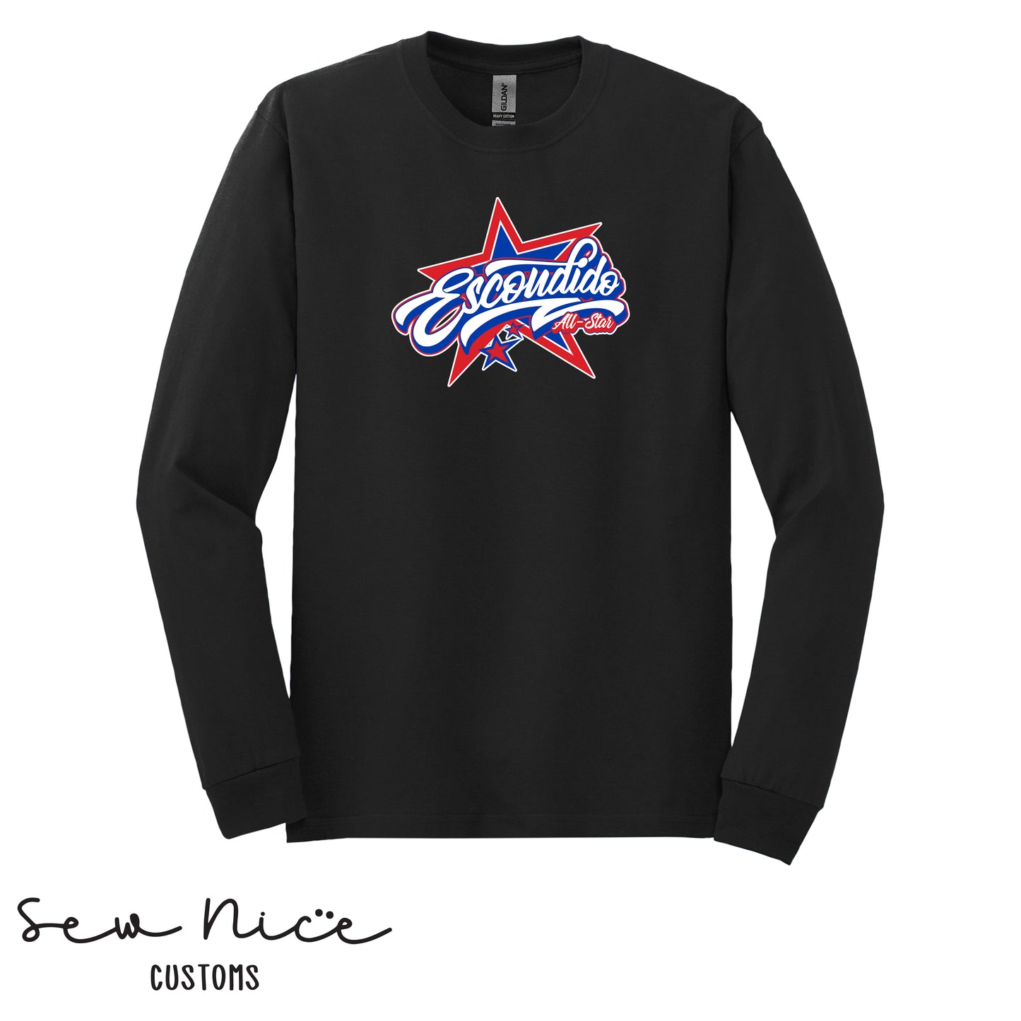 Escondido Star Logo- Unisex Long Sleeve Shirt